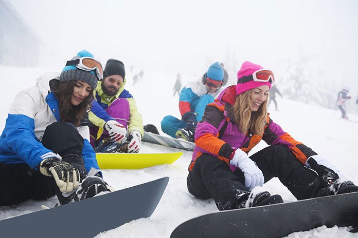 Spodnie snowboardowe na zimowy urlop