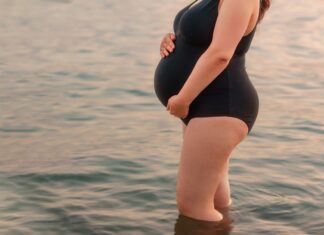 kostium kąpielowy ciążowy