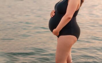 kostium kąpielowy ciążowy